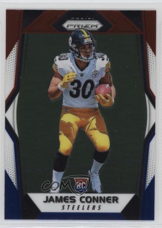 2017 Panini Prizm Rookies Red White & Blue Prizm James Conner #225 13ys