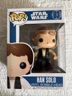 Star Wars Han Solo Funko Pop 03 Bobble-Head Og Issue Blue Package Rare SEE PICS
