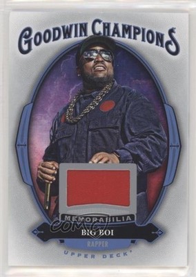 2020 Upper Deck Goodwin Champions Memorabilia Big Boi #M-BO w9e
