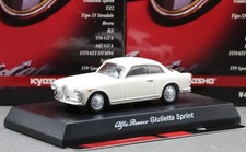 Kyosho 164 Alfa Romeo Collection 2 Alfa Romeo Giulietta Sprint 1960 White Kyosho 164 Alfa Romeo Collection 2 Alfa Romeo Giulietta Sprint 1960 White