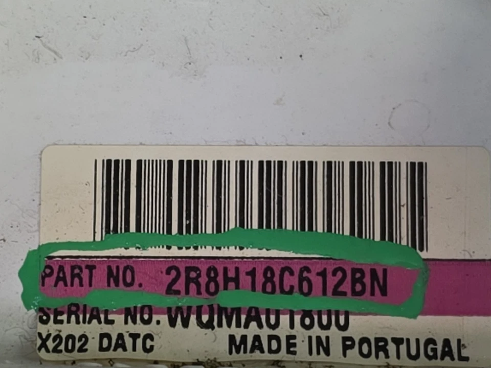 ❄️ 2003 2004 2005 JAGUAR S-TYPE AIRE ACONDICIONADO CALENTADOR INTERRUPTOR DE CONTROL DE CLIMA Foto 3 de 4