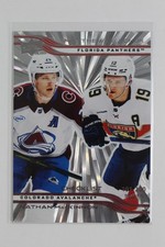 2025-2026 Upper Deck Mackinnon/Tkachuk Checklist Silver Outburst #200
