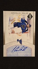 2011-12 Limited Crease Cleaners #41 Jaroslav Halak Auto /99 Blues