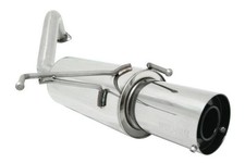 Megan Racing Stainless Steel Axleback Exhaust Fits Honda Fit 09-14 MR-ABE-HF09DS