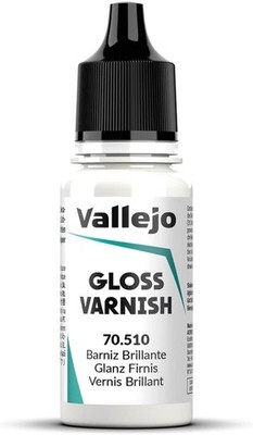 Vallejo - Permanent Acrylic Varnish | 0.61 Fl Oz (Pack of 1), Glossy 