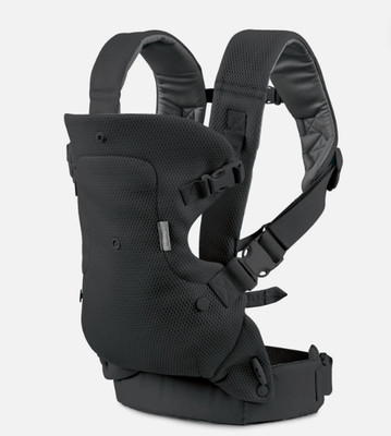 Babytrage Bauchtrage Infantino Flip 4 in 1 Mesh - von 3,6 - 14,5 kg, Grau