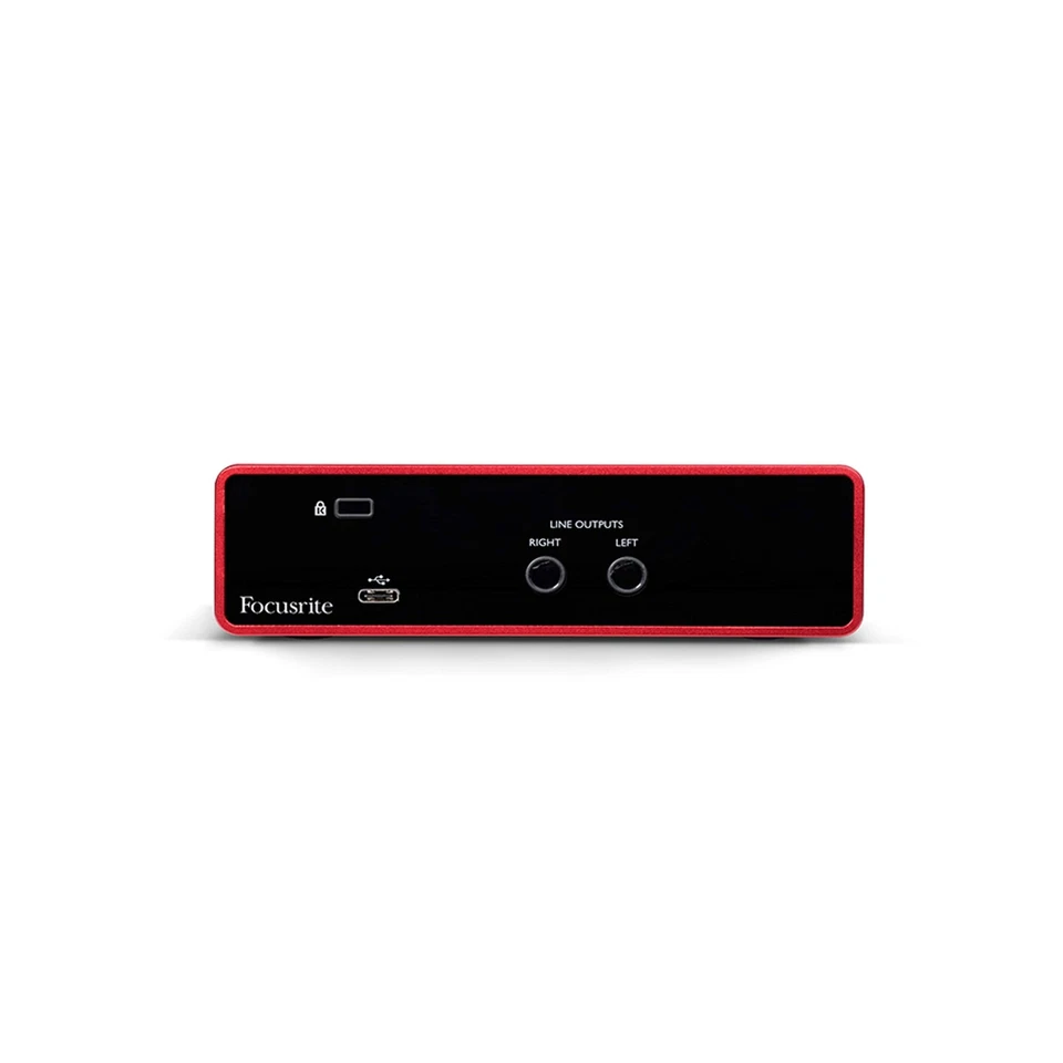 Focusrite Scarlett Solo 3ª Generación Interfaz de Audio USB para Guitarristas, Vocalistas... Foto 4 de 4
