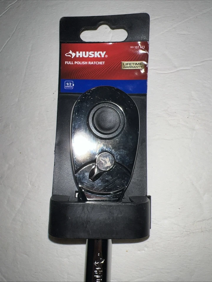 New Husky 1/2” Full Polish Ratchet 107423 - Image 2 of 4