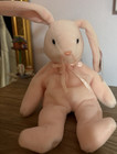 Ty Pink Plush Bunny Rabbit Stuffed Animal with Ribbon Bow, Pink Bunny Plush — photo 1