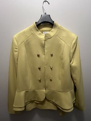 Elie Tahari Tahari Peplum Jacket Tahari 2pc Skirt Suit Featuring A