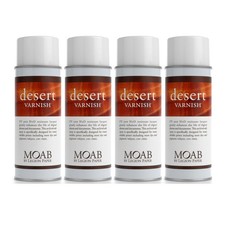 Moab Desert Varnish Spray 400ml 4 Pack Model Number  M66-DVS400 K5