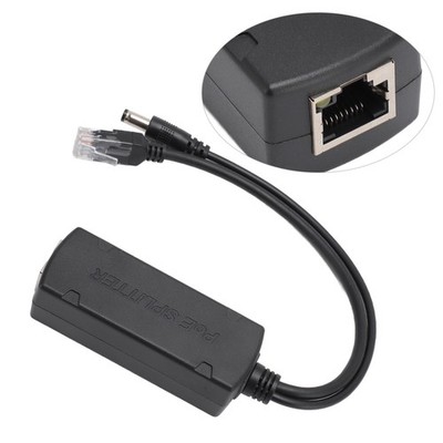 Gigabit PoE Splitter 10 100 1000Mbps 12V 2A Output Buffer Circuit Protectio HRKW