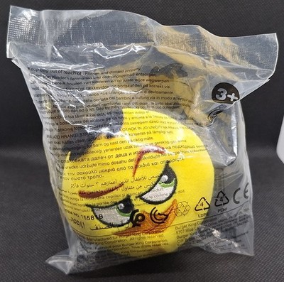 Burger King: Angry Birds 2021 New Yellow Bird Ages 3+ Plush Toy