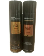 Lot of 2 TRESemme Hair Spray Ultra Fine # 3 Frizz Control 11 oz each