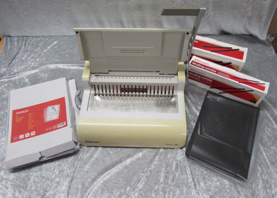 FELLOWES - PULSAR 300 - BUCHBINDER - PLUS EXTRAS - *KAMMBINDEMASCHINE