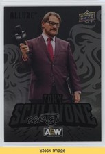 2024 Upper Deck Allure AEW SP Black Rainbow Tony Schiavone #114 READ gy2
