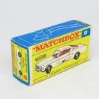 Matchbox - 8 Ford Mustang - Original Empty F Box Only - Regular Wheels Lesney