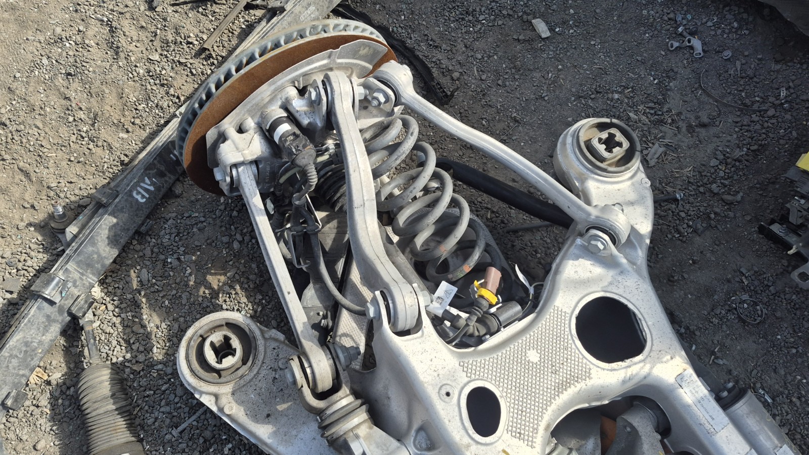 22 BENTLEY FLYING SPUR REAR SUSPENSION ASSEMBLY COMPLETE