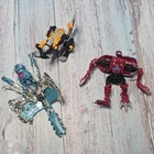 Vtg Transformers Beast Wars Figure Parts Lot Guildo Slapper Stink bomb