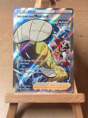 Rapid Strike Style Mustard TG27/TG30 English Pokemon Brilliant Stars Ultra Rare