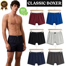 3 6 12PACK MENS CLASSIC BOXER SHORTS BRIEF COMFORT FIT JERSEY UNDERWEAR PANT lot