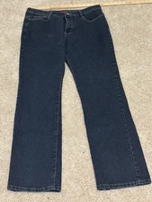 H&L jeans wear men's Size 50 32x30 regular fit straight blue denim pants Stretch
