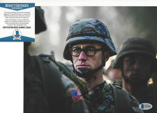 JOSEPH GORDON-LEVITT SIGNED EDWARD SNOWDEN 8X10 PHOTO 3 PROOF BECKETT COA BAS