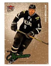 Mike Modano 2008-09 Fleer Ultra Gold Medallion Parallel #142 - Dallas Stars