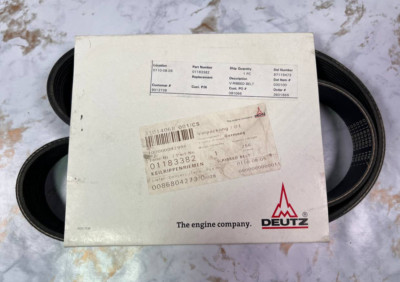 DEUTZ TCD2012 L06 2V V-ribbed belt - 0118-3382