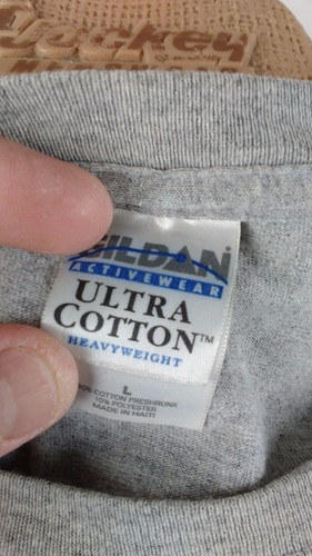 DeKuyper PUCKER T SHIRT SZ L Gray Bar Bartender Schnapps Mixer NEW Cotton Blend - Picture 5 of 6