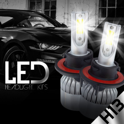 488W 48800LM Cree LED headlight Kit H13 9008 Hi/Low 6000K XENON White bulbs 2PCS