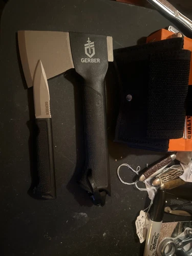 Gerber Pack Hatchet Axe With Sheath