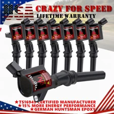 8PCS Ignition Coil For Ford F150 Expedition 2000 2001 2002 2003 2004 4.6L 5.4L