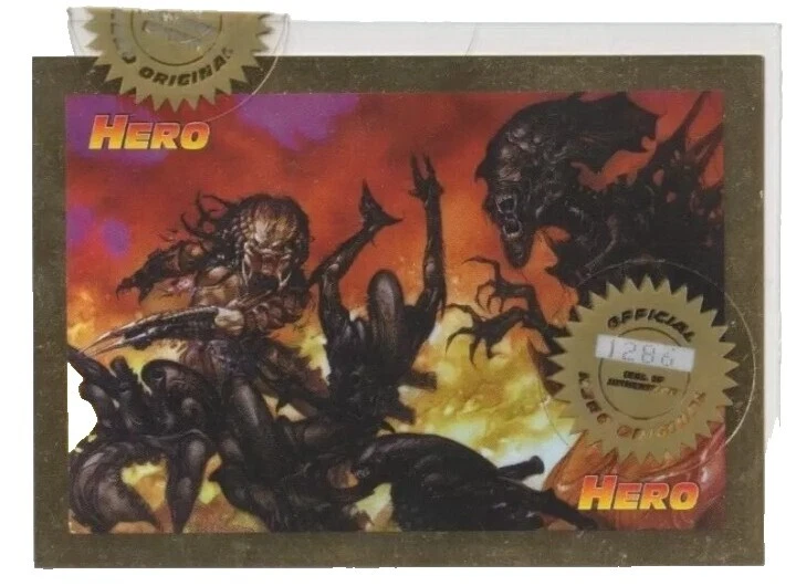 Tarjetas de colección de Coleccionables de acción alienígena