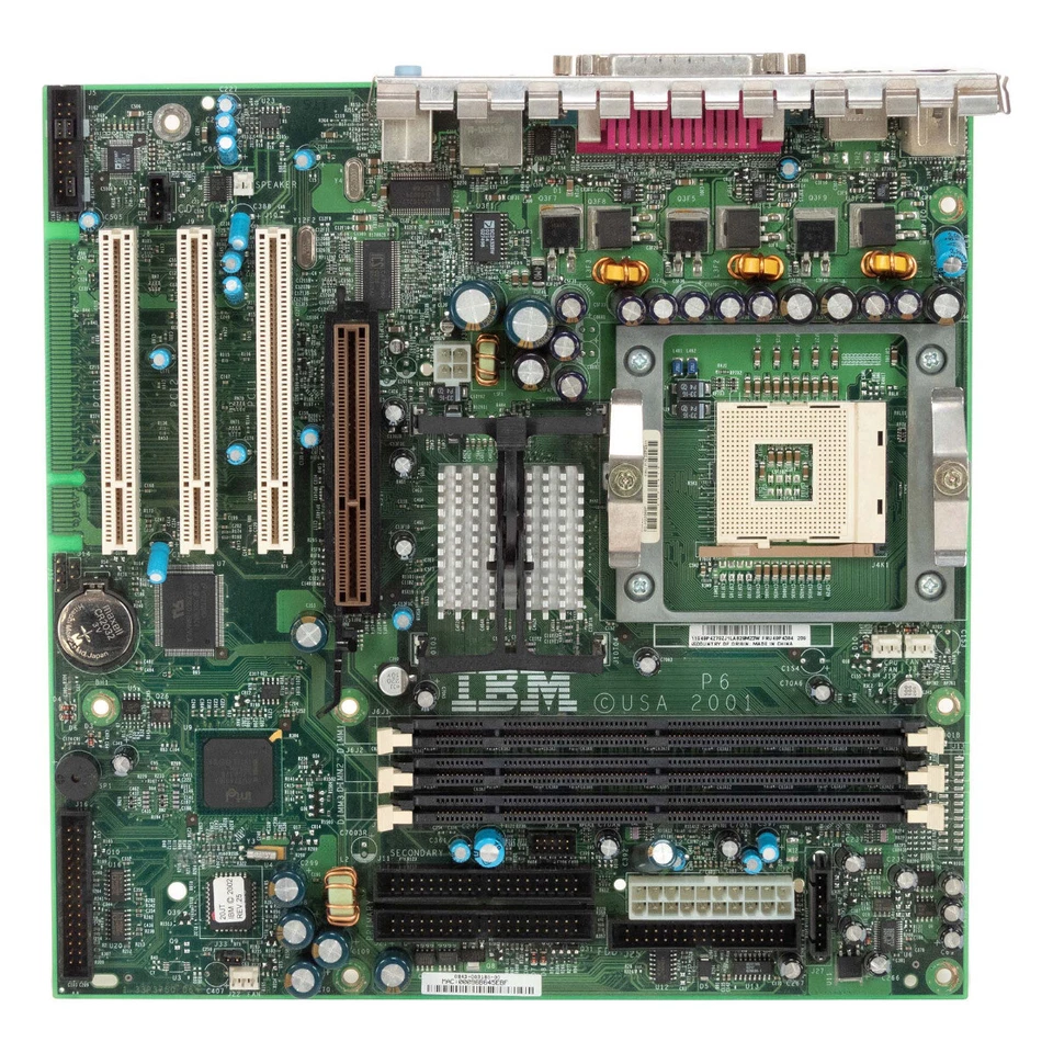 Motherboard Matx IBM 49P4384 NetVista M41 Socket 478 Sdram AGP PCI - Image 2 of 3