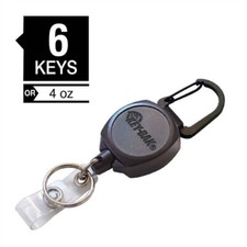 KEY-BAK USA Sidekick Badge  Key Reel - Heavy Duty Retractable ID Badge Holder