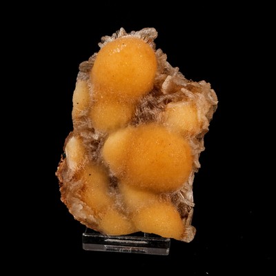 Thomsonite Yellow Colour Rare Find Natural Mineral Specimen # B 6320