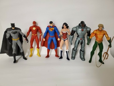 justice league 7 pack action figure box set