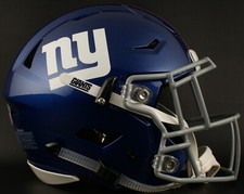 NEW YORK GIANTS NFL Riddell SPEEDFLEX Authentic Gameday Football Helmet