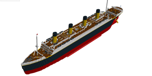 titanic lego ebay
