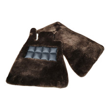 Sheepskin Brown floor mats for Rolls Royce Ghost Wraith Cullinan Phantom Dawn