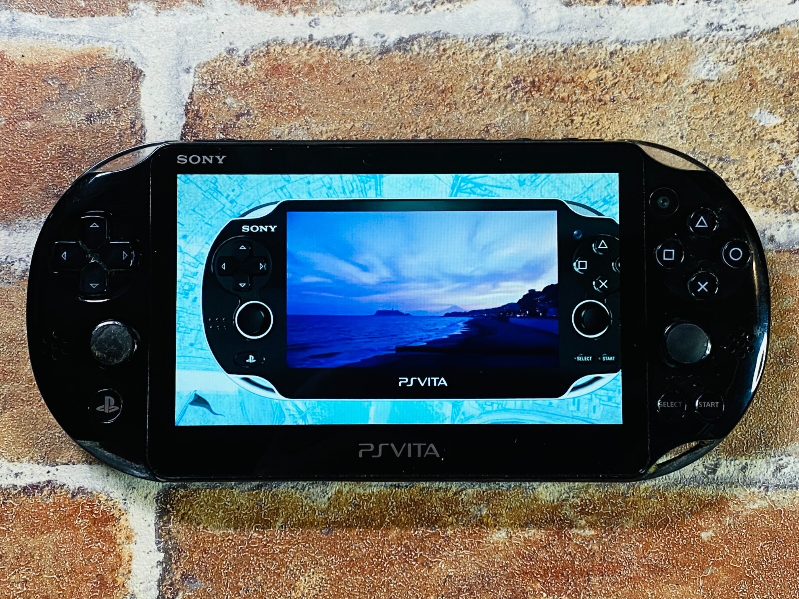 PS Vita PCH-2000 Black Console Only Wi-Fi SONY PlayStation Japan 