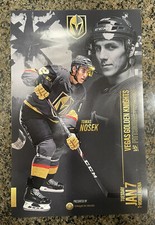 Vegas Golden Knights Game 25/41 Tomas Nosek 3rd Season Poster 1/7/2020