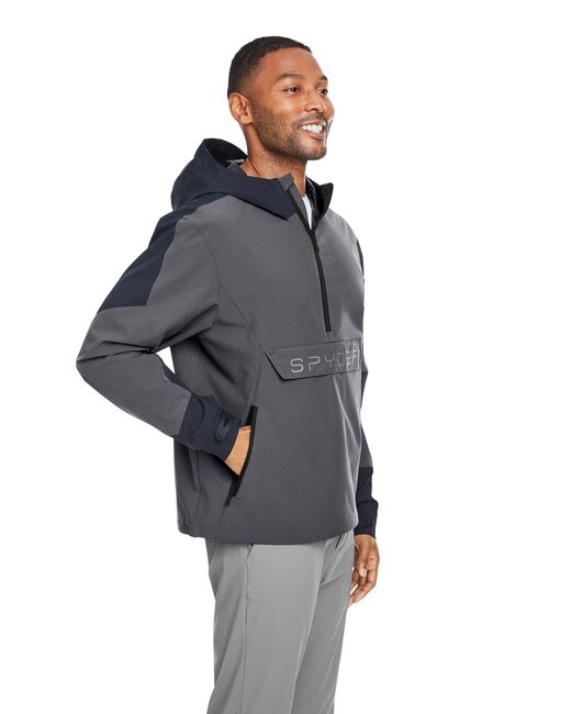 SPYDER Adult Patrol Anorak Jacket - Polar - Unisex size XL