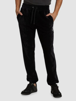 $181 KSUBI Men's Black Antidote Lo-Fi Track Pants Size M