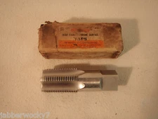 Vintage Milford 1" pipe tap High Carbon Chrome Surface NOS? Henry G Thompson Co.