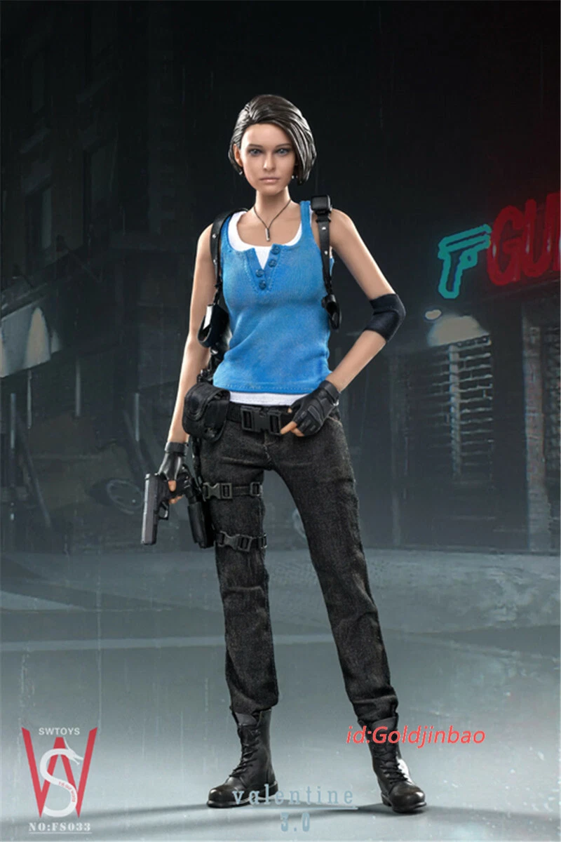 MMTOYS Jill valentine Resident Evil 1/6 Action Figure Collection With Body