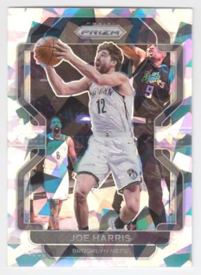 Joe Harris 2021-22 Panini Prizm Prizms Ice #95 Nets