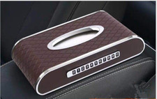 Italian Tissue Box Holder Cover, Napkin Case, PU Leather,Table,Car,Room,Office  