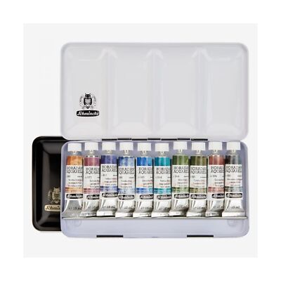 Schmincke : HORADAM WATERCOLOUR PAINT : SUPERGRANULATION SET : 15ML SET OF 10